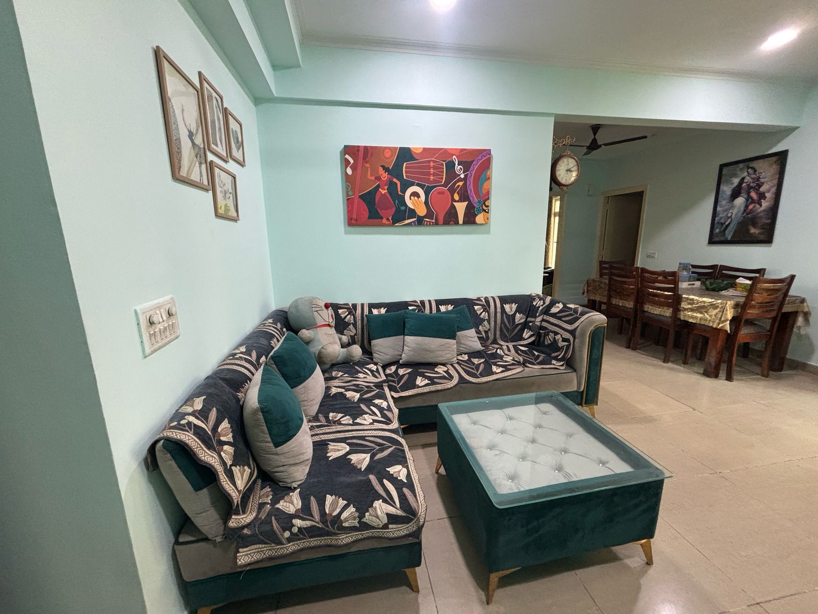 6th Avenue : 3BHK Fully Furnished Flat For Rent in Gaur City 2, Noida Extension
