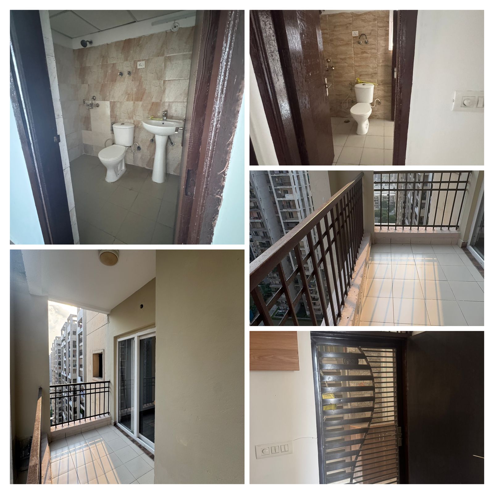 Ajnara Le Garden : 2BHK Semi Furnished Flat For Rent in Sector 16B, Noida Extension 