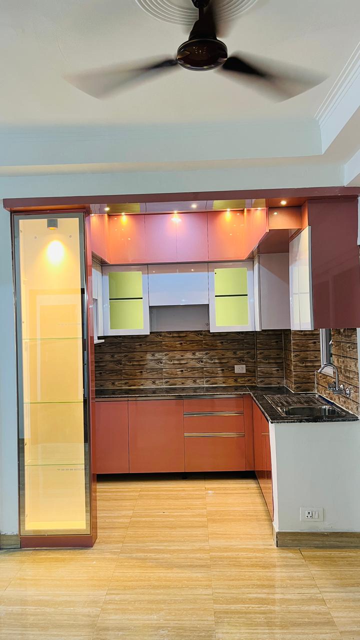 Amrapali Centurian Park : 2BHK + Study Semi Furnished Flat For Rent in TechZone 4, Noida Extension