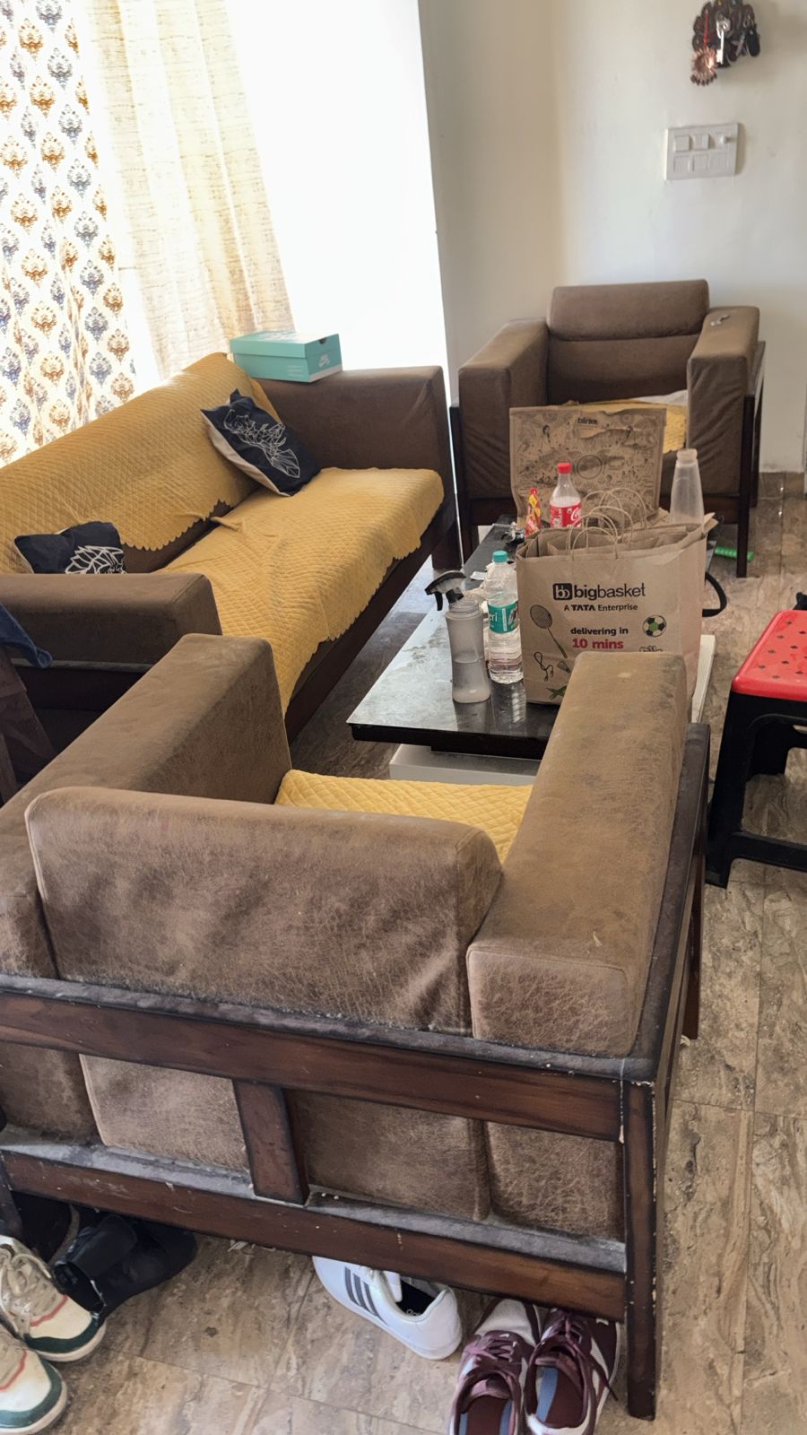 Centurian Park O2 Valley : 3 BHK Semi Furnished Flat For Rent in TechZone 4, Noida Extension