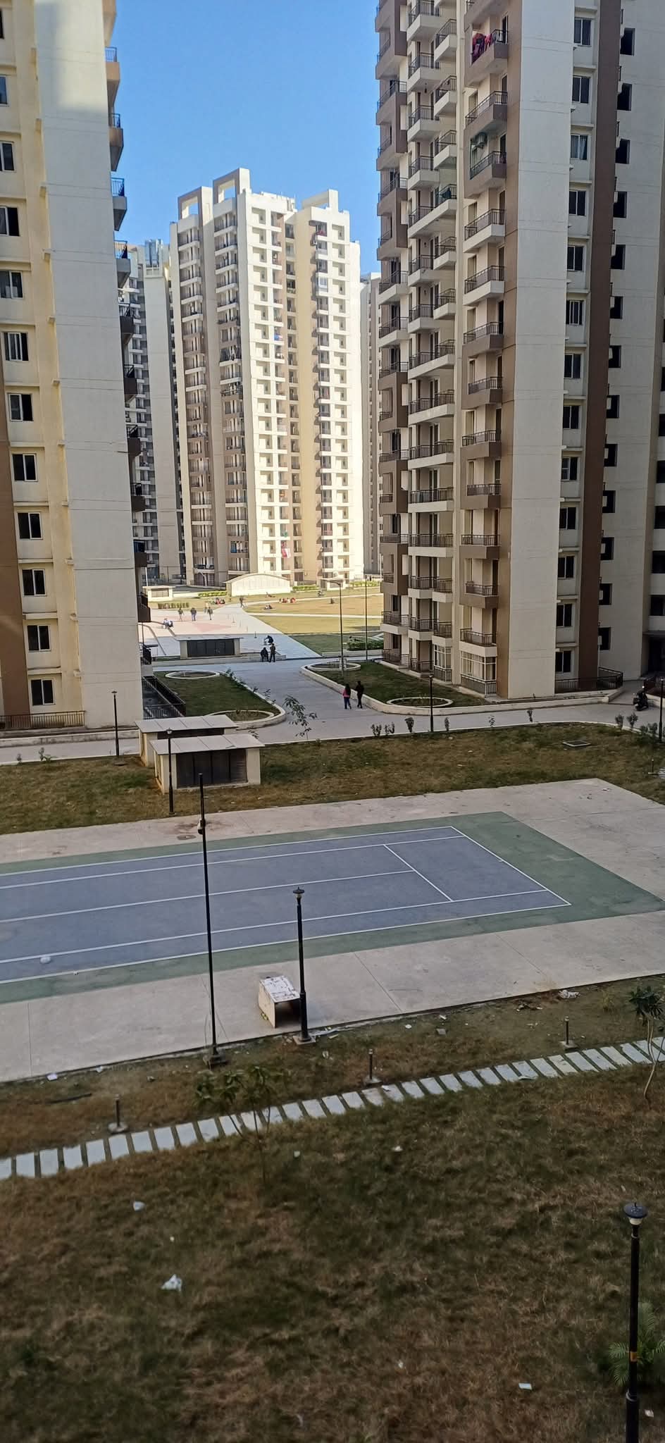 Amrapali Golf Homes : 2 + 1 BHK Semi Furnished Flat for rent in Sector 4, Noida Extension