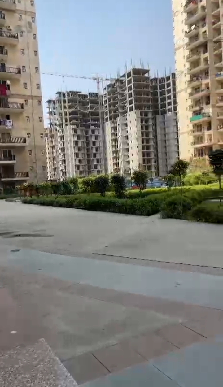 Amrapali La Residentia : 3 BHK Semi Furnished Flat For Rent in TechZone 4, Noida Extension