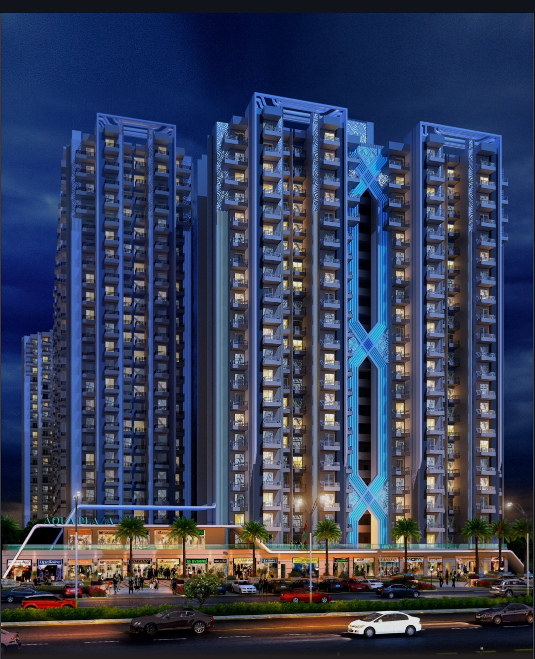 Aqua Garden - 2 BHK Flats is available for sale in noida extension