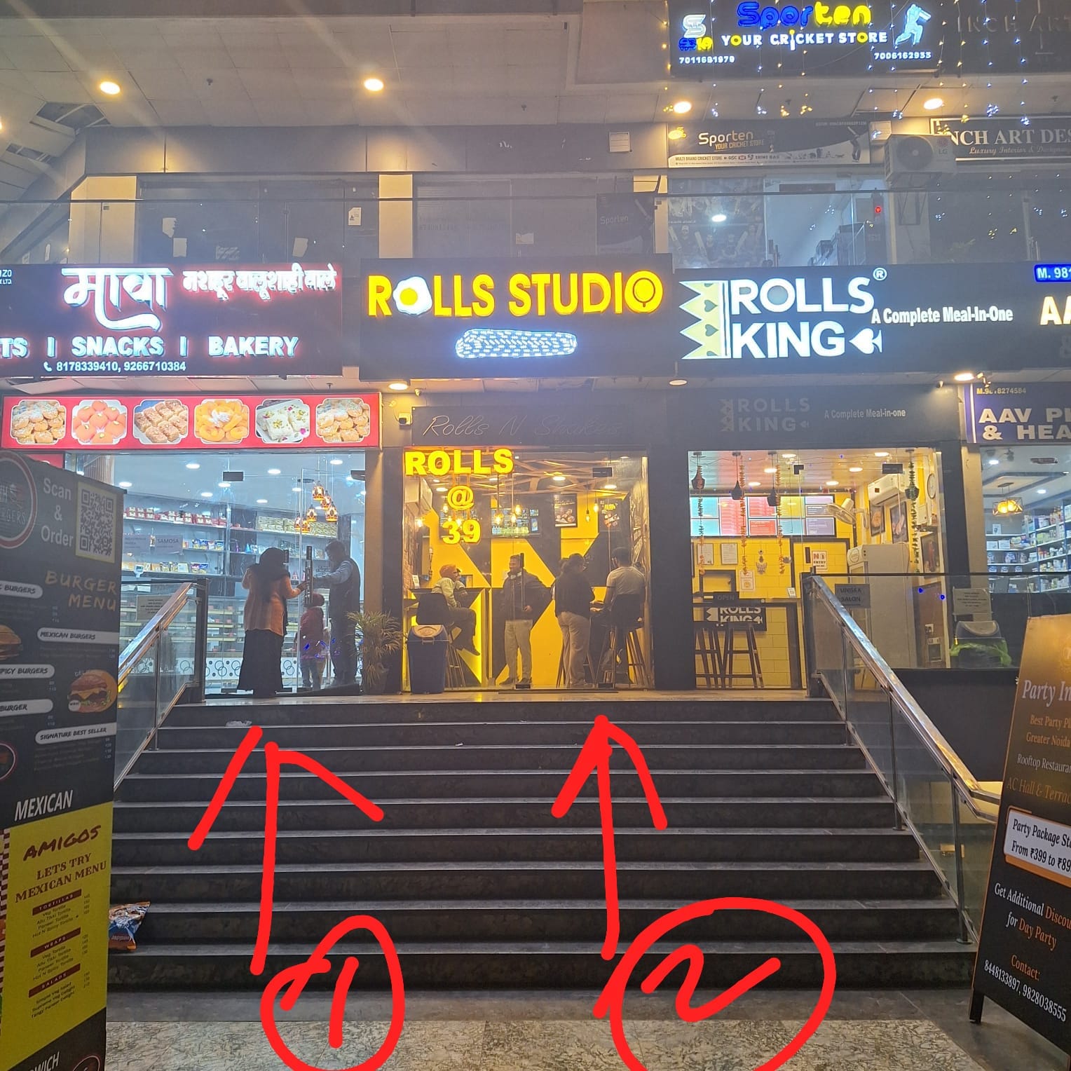 Rise Square Palm Street : Fully Furnished Shop For Rent in Sector 1, Noida Extension, Bisrakh Jalalpur