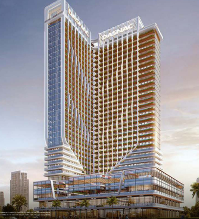 Dasnac Burj Noida : 1 BHK Fully Furnished Flat For Sell in Sector 75, Noida 