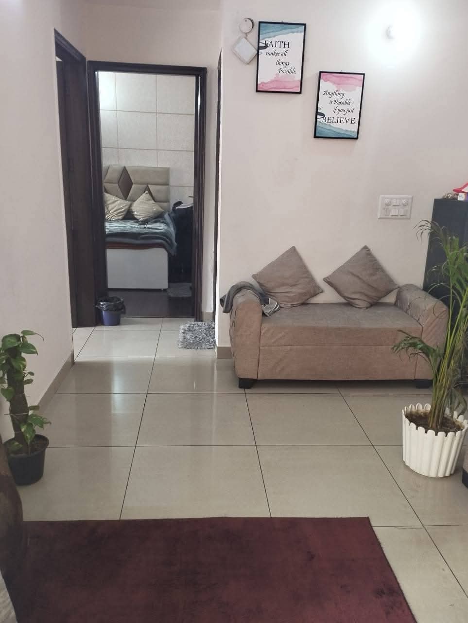 Exotica Dreamville : 2 BHK Fully Furnished flat for rent in Sector 16C, Noida Extension