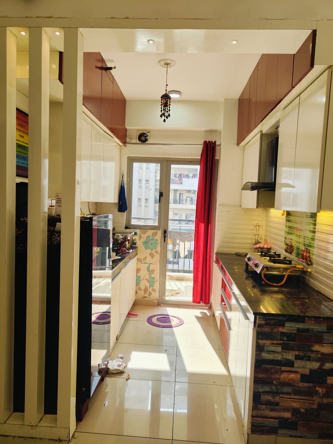 Gulshan Bellina : 2 BHK Semi Furnished Flat for rent in Sector 16, Noida Extension