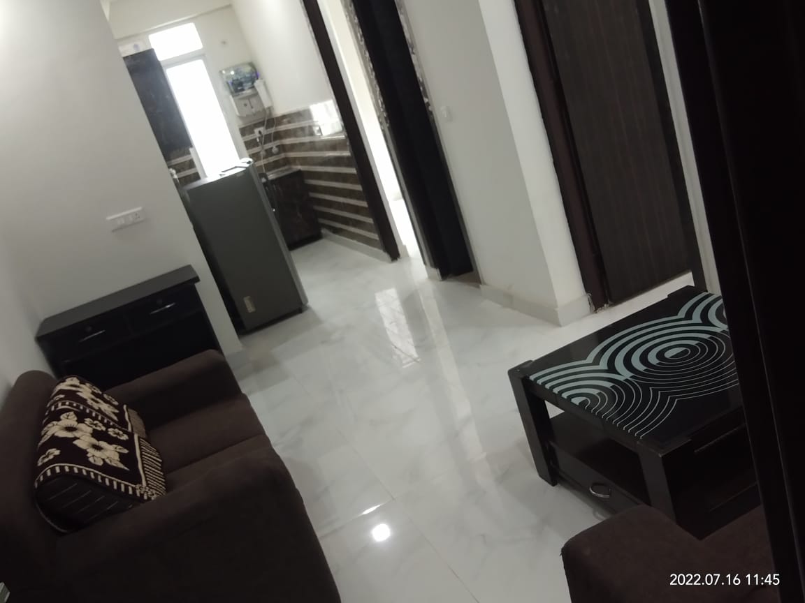 Krishna County : 2BHK Fully Furnished Flat For Sell in Sector 1, Noida Extension, Bisrakh Jalalpur 