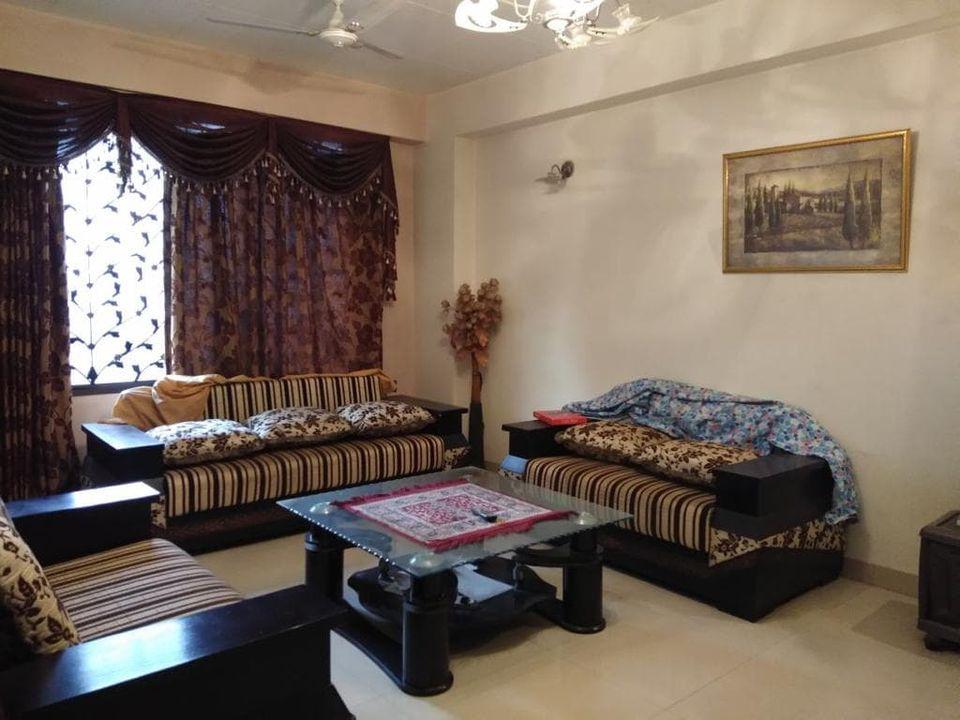 Bharat Residency : 2BHK Fully Furnished Flat For Rent in Indirapuram, Ghaziabad