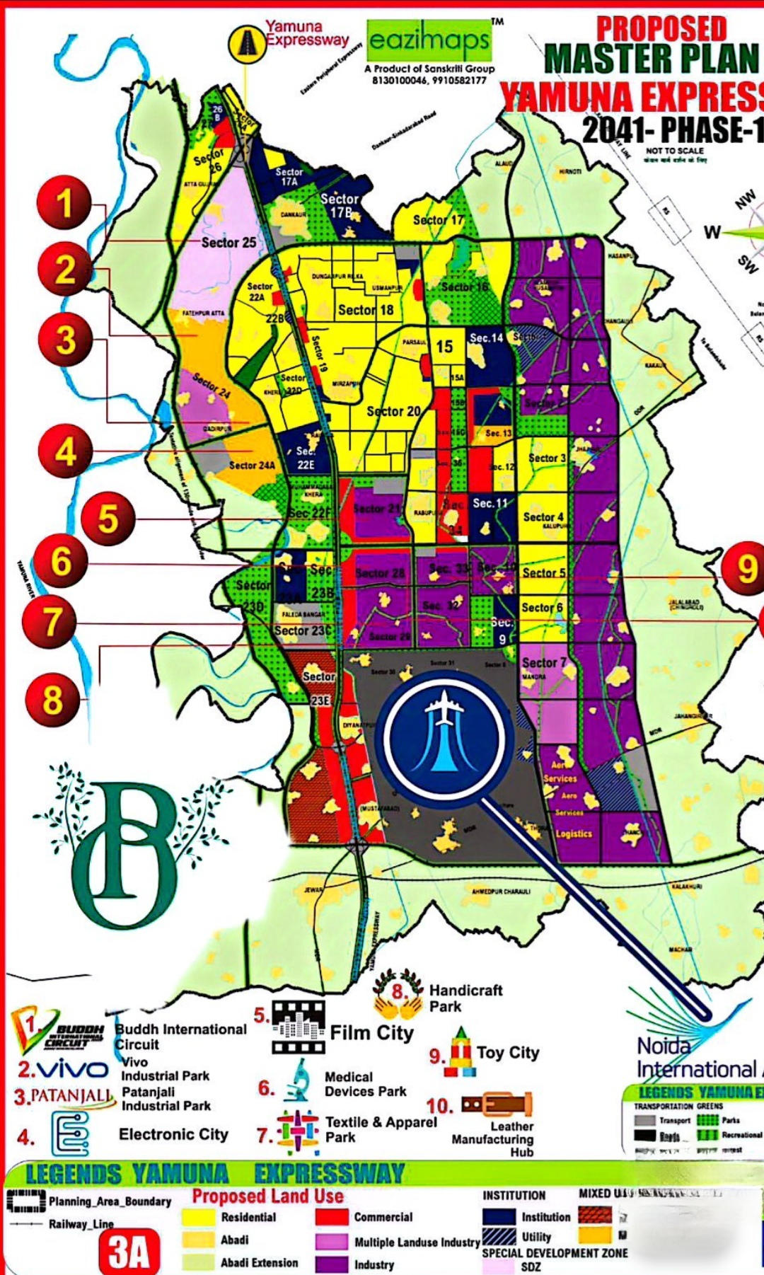 Presidium One : 100 sqyds plots available for sale near Jewar Airport