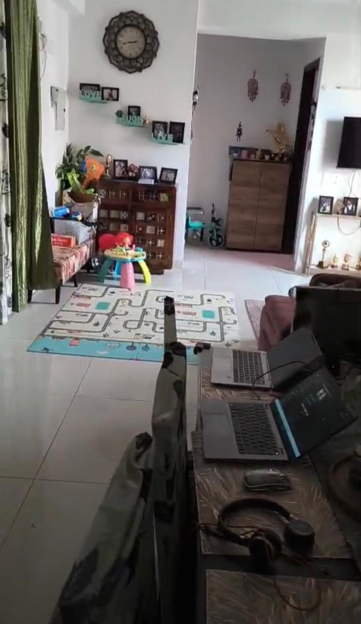 Saya Zion : 2BHK + Study Semi Furnished Flat For Rent in Gaur City  1, Noida Extension