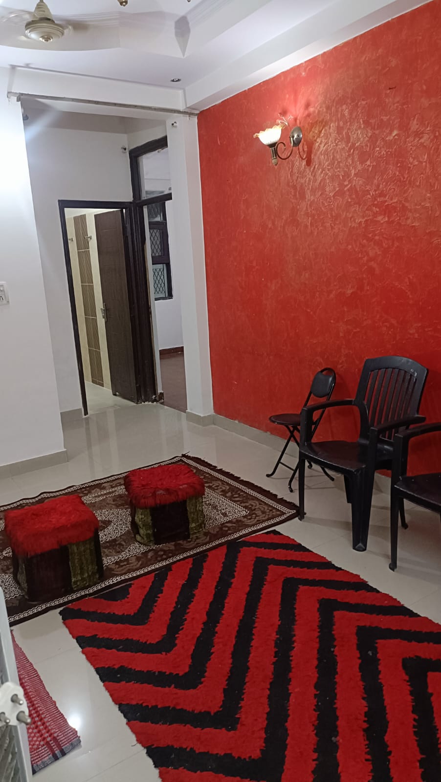 Niti Khand 1 : 2BHK Semi Furnished Flat For Rent in Indirapuram