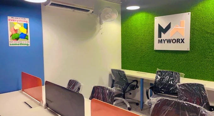Sector 15 : myworx Coworking Space in Sector 15, Noida