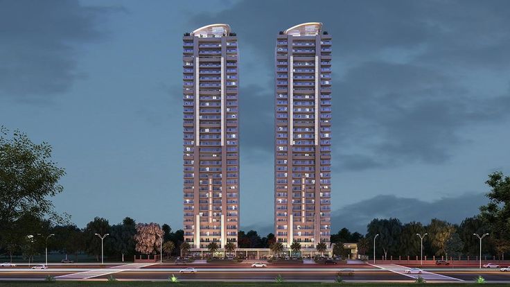 SKA Greenarch : 3BHK Semi Furnished Flat For Sell in Sector 16B, Noida Extension