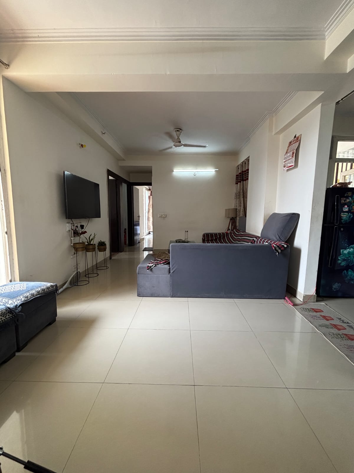 Spring Meadows : 2 BHK + Study Semi Furnished Flat For Sell in TechZone 4, Noida Extension