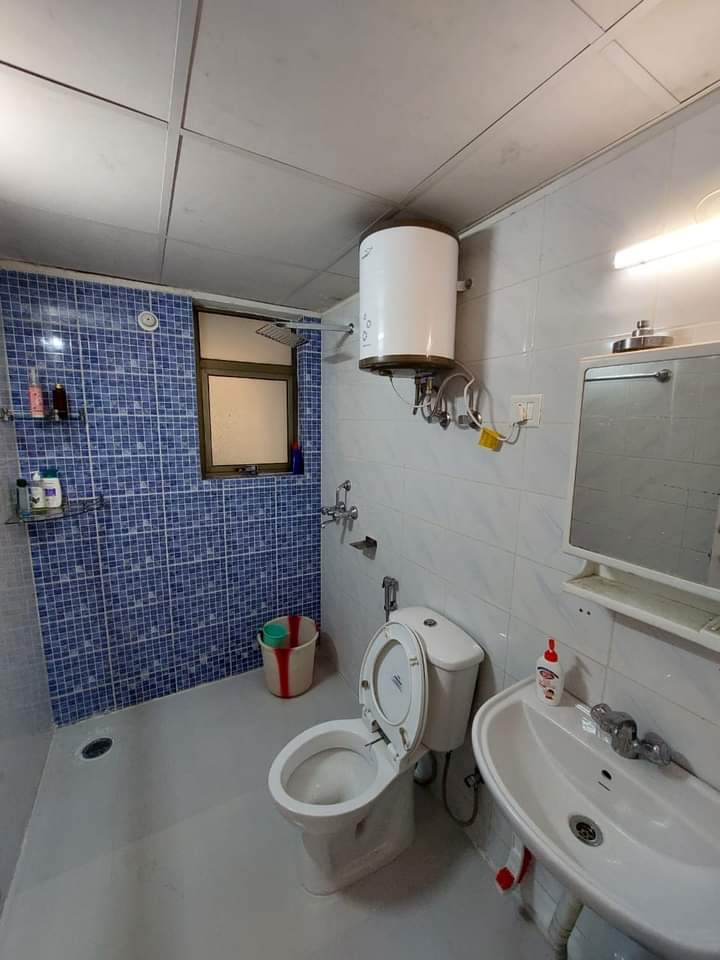 Supertech Eco Village 2 : 3 BHK Semi Furnished Flat for rent in Sector 16B, Noida Extension