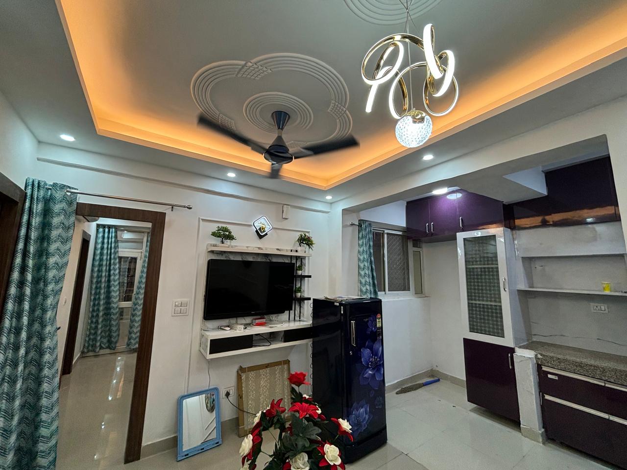Supertech Eco Village II : 2BHK Fully Furnished Flat For Rent in Sector 16B, Noida Extension