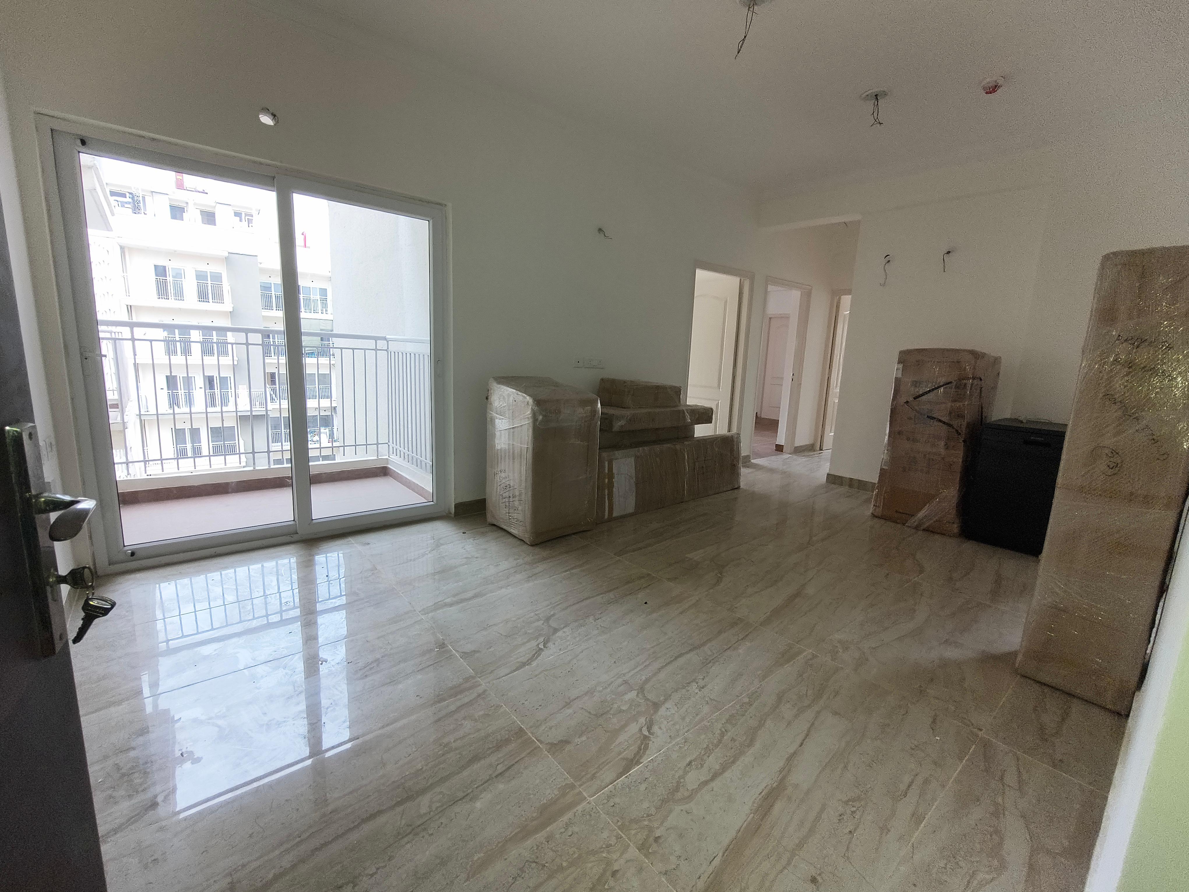 Trident Embassy Reso : 3 BHK Semi Furnished Flat For Rent in Sector 1, Noida Extension, Bisrakh Jalalpur