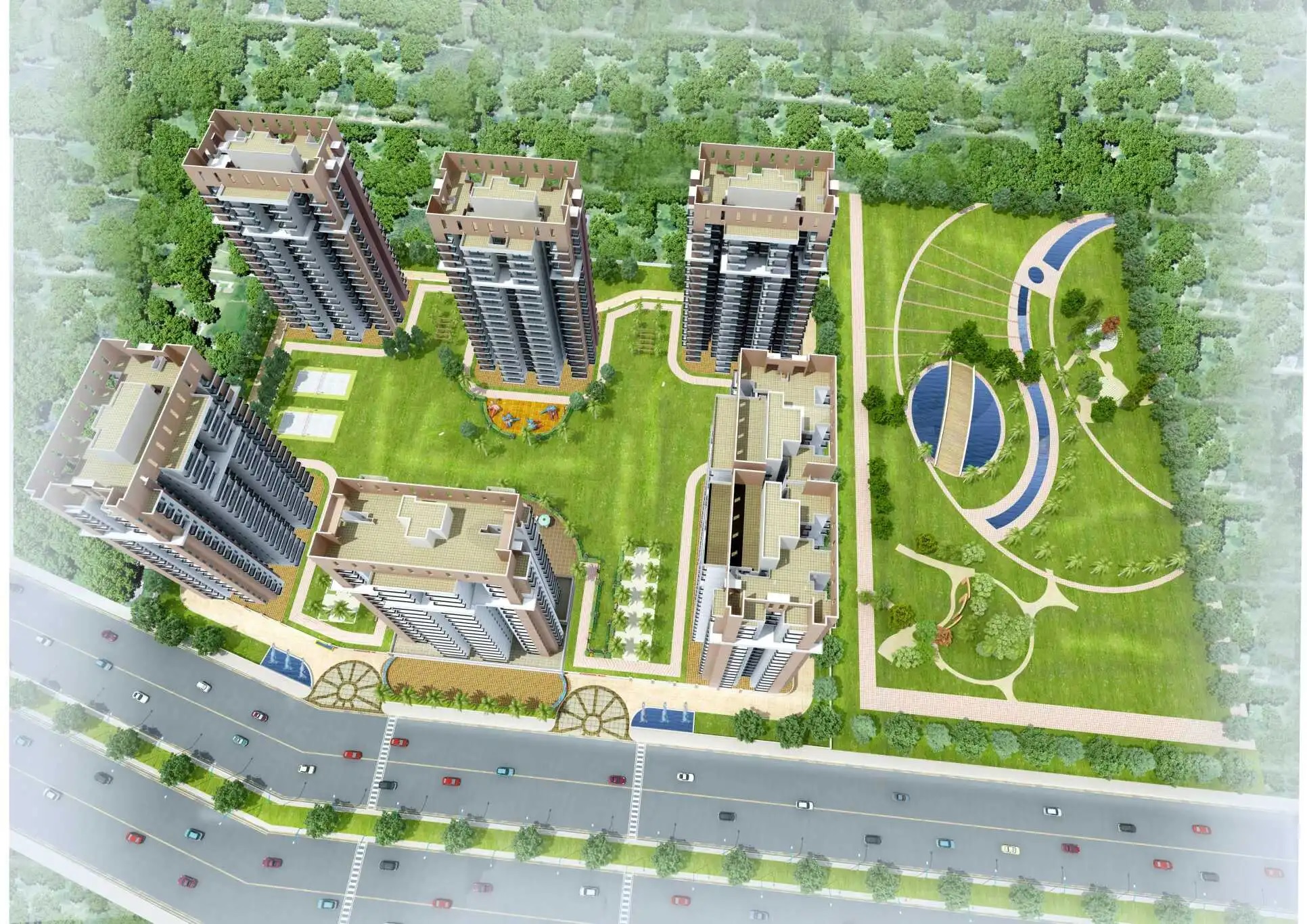 Victoryone Amara, Sector 16, Noida Extension Society Image 1 