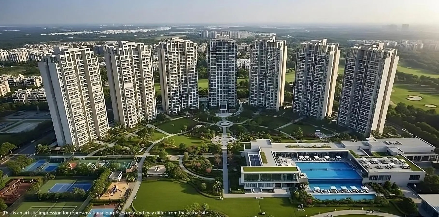 CRC The Peridona, Jaypee Greens, Greater Noida Society Image 1 
