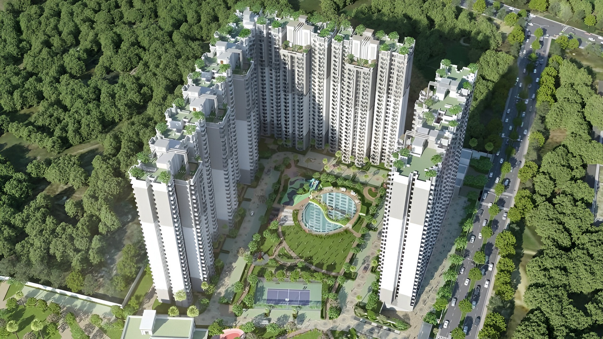 Shri Radha Sky Park, Sector 16B, Noida Extension Society Image 2