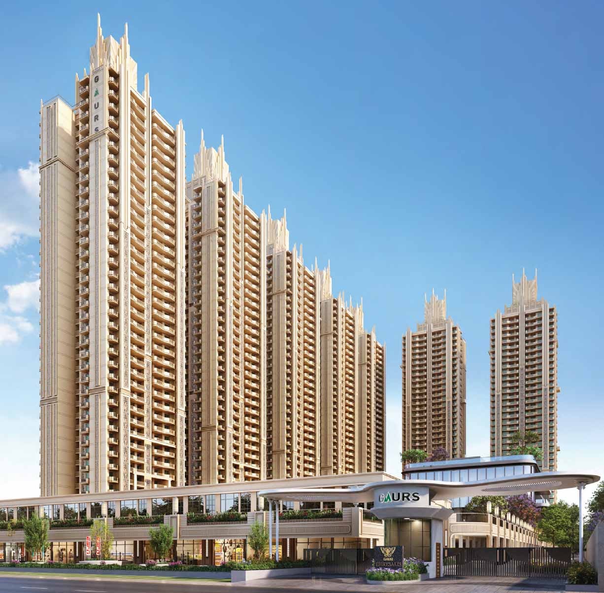 Gaur Chrysalis, Sector 22D, Yamuna Expressway Society Image 4
