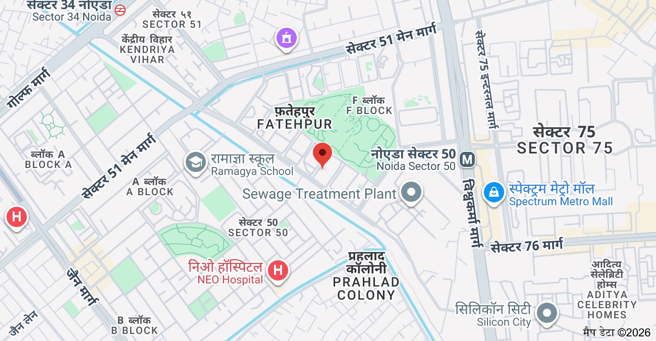 Antriksh Greens, Sector 50, Noida Location Map