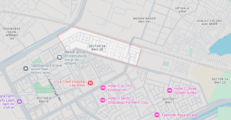 Sector 2, Vasundhara, Vasundhara, Ghaziabad Location Map