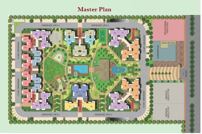 Apex The Kremlin, Indirapuram, Ghaziabad Master Plan