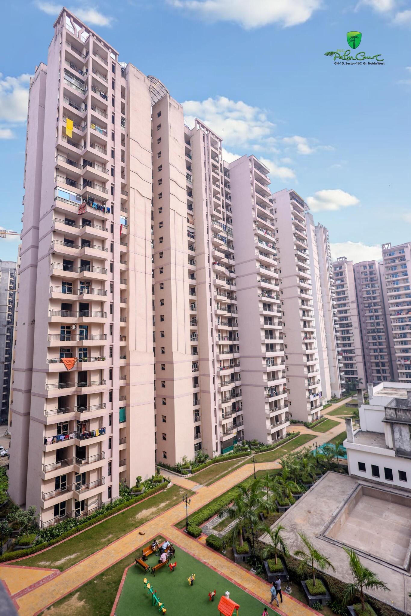 JKG Palm Court, Gaur City  1, Noida Extension Society Image 1 