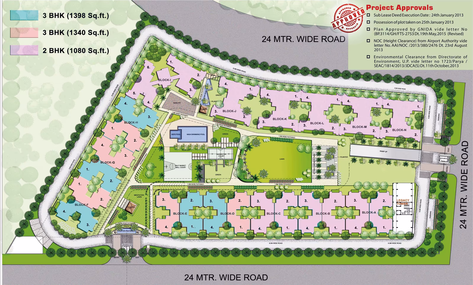 Raksha Addela, Gaur City 2, Noida Extension Master Plan