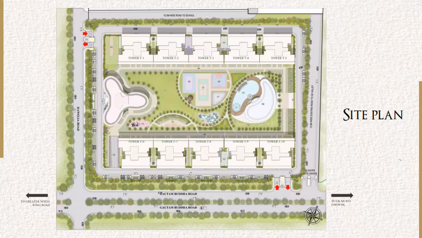 Amrapali Centurian Park, TechZone 4, Noida Extension Master Plan