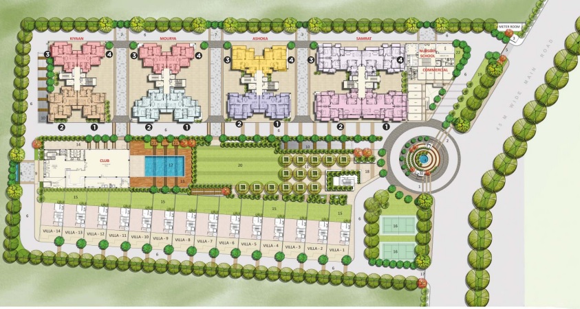 Sikka Kimaantra Greens, Sector 79, Noida Master Plan