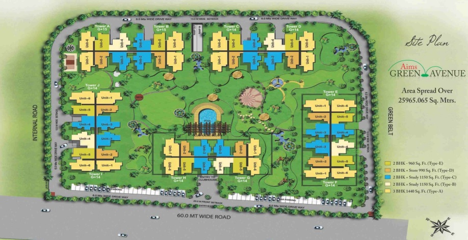 Aims Green Avenue, Sector 4, Noida Extension Master Plan